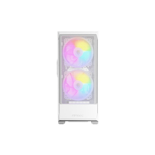 [NX416LWHITE] CASE ANTEC NX416L WHITE MID TOWER ARGB 2X1600MM FRONT 1X120MM REAR