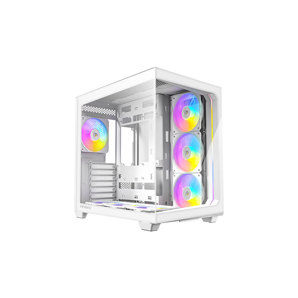 [C5ARGBWHITE] TE CASE ANTEC C5 WHITE MID TOWER ARGB 3X120MM BOTTOM 3X120MM RIGHT SIDE 1X120MM REAR