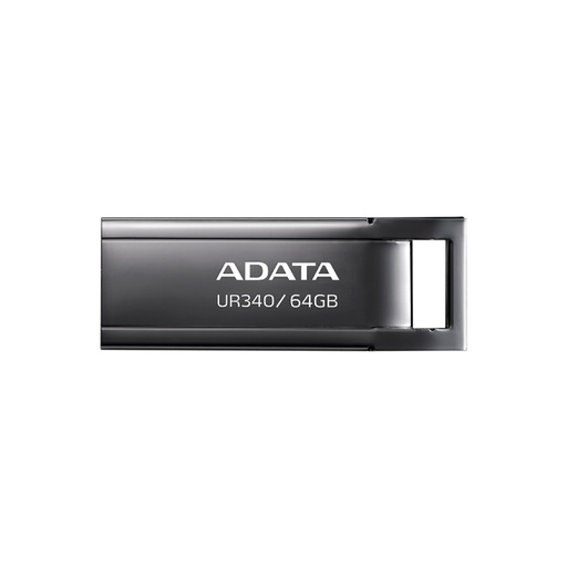 [AROY-UR340-64GBK] FLASHMEMORY/ADATA AROY UR340 64GB USB 3.2 GEN1 METALICO NEGRO