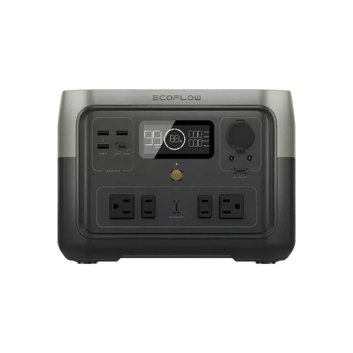 [EF-RIVER2ML] ESTACION ECOFLOW/RIVER 2 MAX LITE / 499WH / 4 TOMAS / USB-A / USB-C / BAT. LITIO