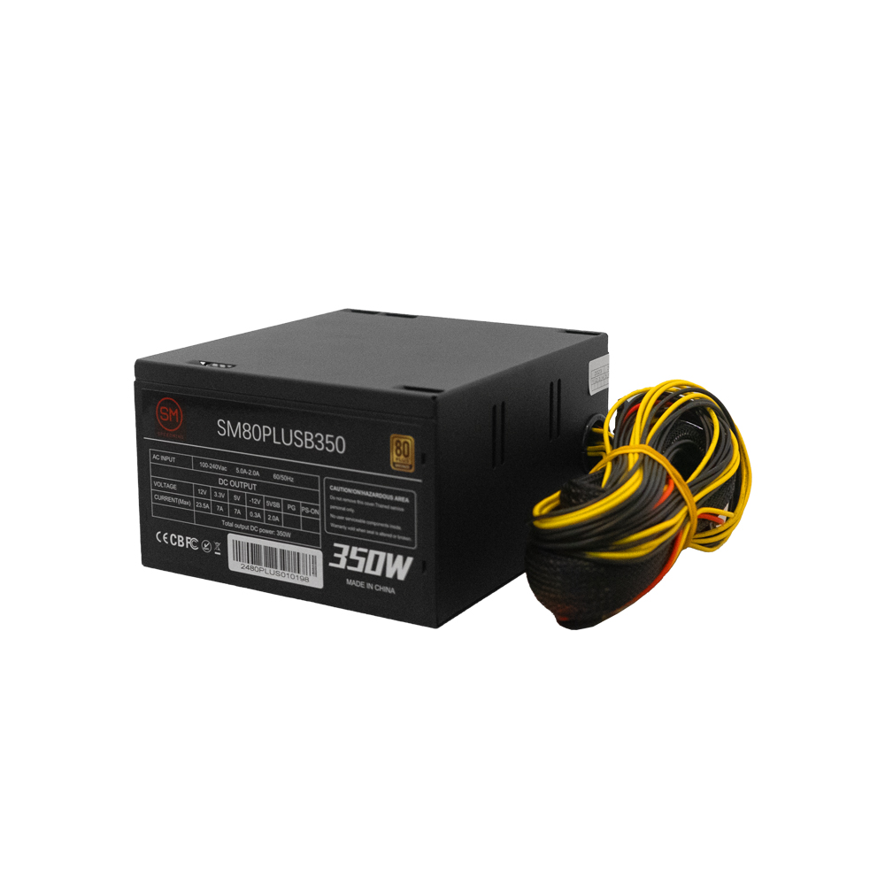 [SM80PLUSB350] FUENTE SPEEDMIND/CERTIFICADA 350Q ATX12V 80 PLUS BRONZE