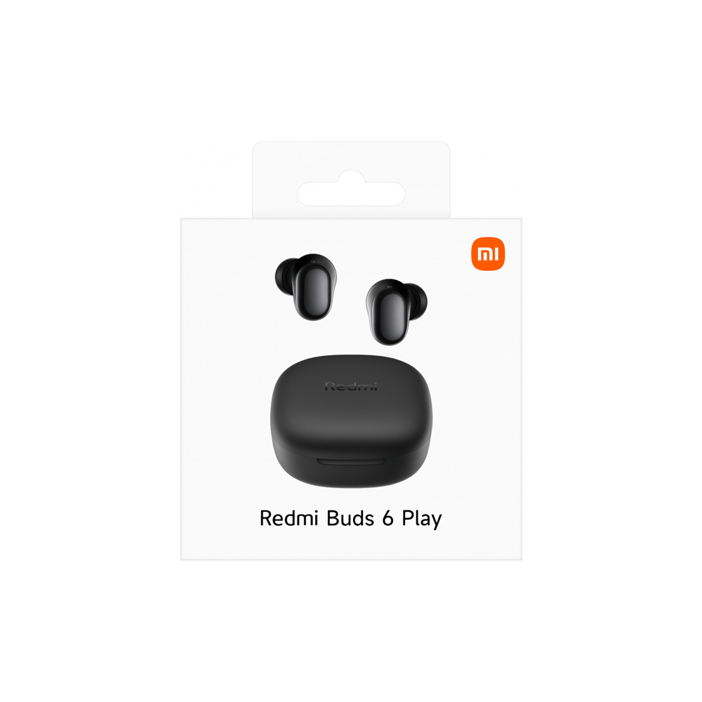 AUDIO XIAOMI/REDMI BUDS 6 PLAY ANUL. RUIDO /36 H. /BT 5.4 /IPX4 /COLOR NEGRO