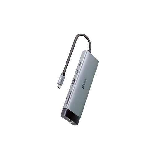 [UH9120C] CONVERTIDOR/TPLINK HUB UH9120 9 EN 1/ HDMI / USB TIPO C X2 /RJ 45 /5GBPS / USB TIPO A X3