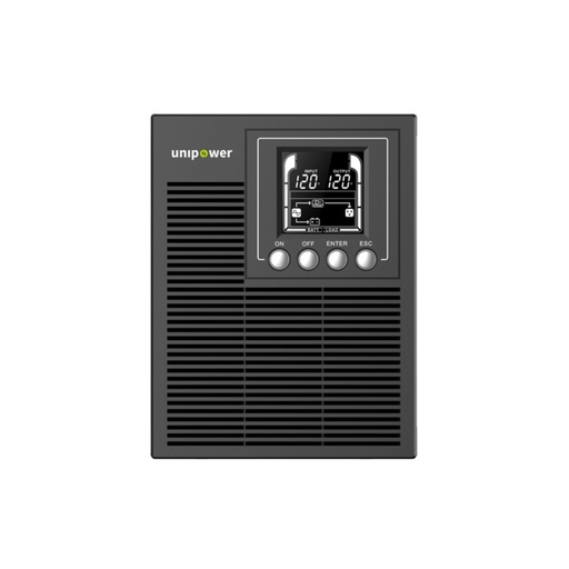 [UPSO11-1TL#] UPS UNIPOWER/UPSO11-1TL ONLINE 1KVA /0.9KW TORRE UPS CON 2 BATERIAS 12V9AH 120V 60HZ/4 TO