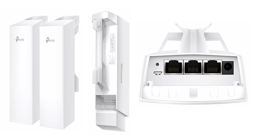[EAP215-BRIDGEKIT] ACCESS POINT TPLINK/EAP215-BRIDGE KIT /EXTERIOR /5KM DE ALCANCE/ WIFI6/ALIMENTACION POE