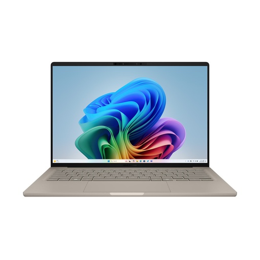 [UX3407QA-QD180W] COMPUTADOR ASUS ZB UX3407QA-QD180W SNAPDRAGON X1 /16G/1TSSD/14 WUXGA OLED/WIN 11/FUNDA BEIGE