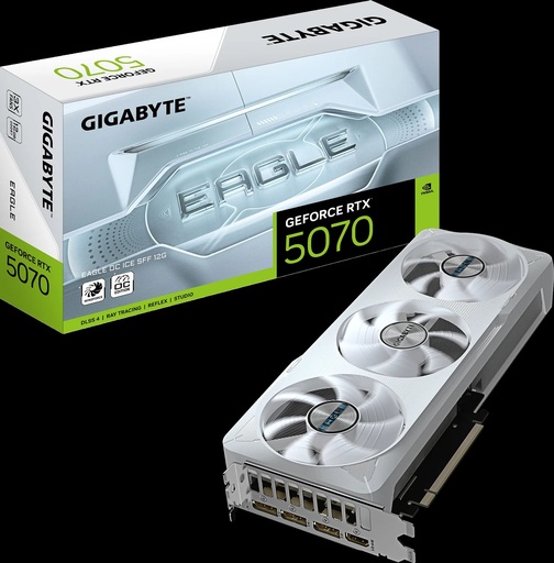 [GV-N5070EAGLEOC-12GD] TARJETA/DE/VIDEO/GIGABYTE RTX 5070 EAGLE BLACK OC EDITION 12GB GDDR7 PCIE 5.0