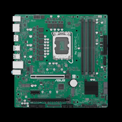 [PROQ870M-C-CSM] MAINBOARD/ASUS PRO Q870M-C-CSM LGA1851 MICRO ATX 4 SLOTS DDR5 2XHDMI 2XDP 90MB1KEP-M0EAYC