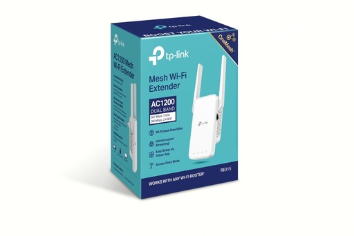 [RE315] EXTENSOR/DE/RANGO/TPLINK RE315 WIFI AC1200