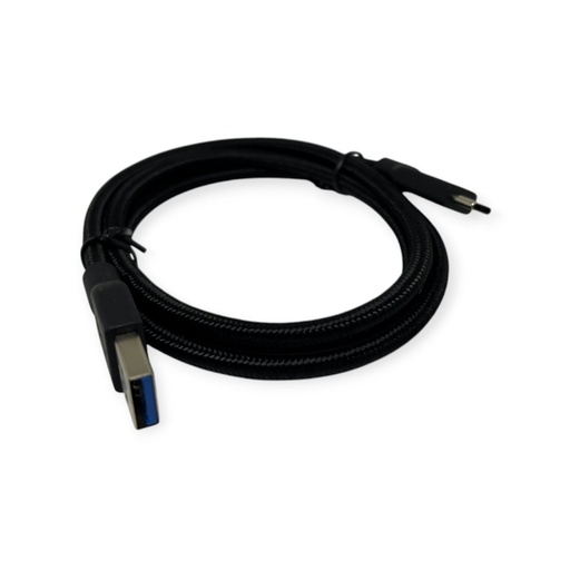 [32590007401] CABLE GENIUS ACC-A2CC TIPO USB A – C / CARGA RAPIDA / NYLON TRENZADO / USB 3.0 A 4.8GBPS / 1.5M