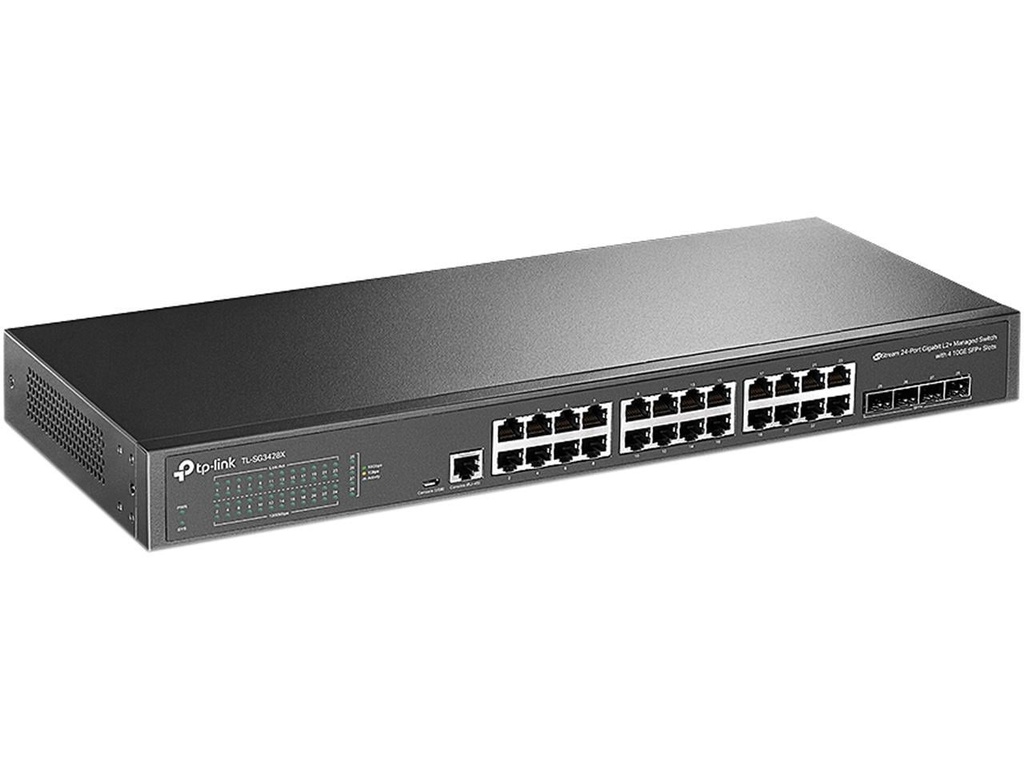 SWITCHES TPLINK TL-SG3452 CAPA 2 / 48 PUERTOS GIGABIT /4 RANURA SFP / CAPA 2