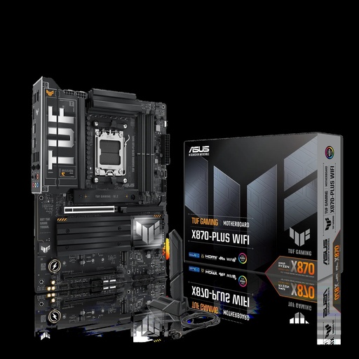 [TUFGAMINGX870-PLUS] MAINBOARD/ASUS TUF GAMING X870-PLUS WIFI AM5 WIFI7 AURA SYNC