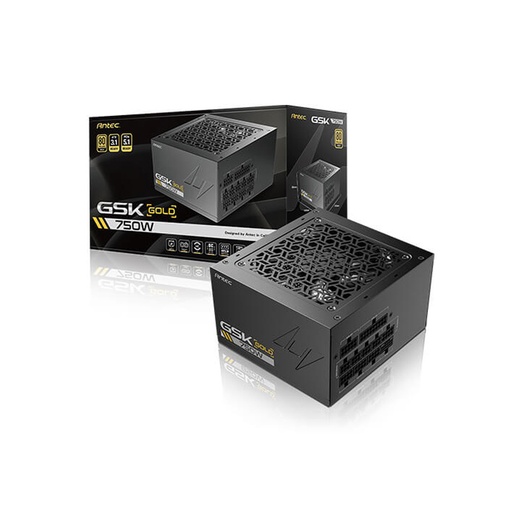 [GSK750US] FUENTE ANTEC/FUENTE DE PODER GSK750 750W 80PLUS GOLD PCIE 5.1