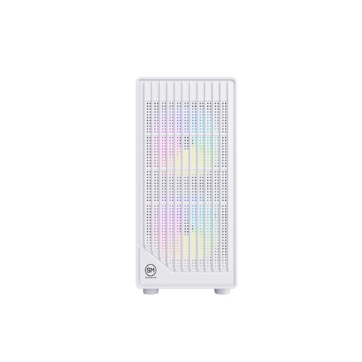 [SMGSM] CASE SPEEDMIND/MIDTOWER GAMER 3X120 MM FAN VIDRIO TEMPLADO BLANCO