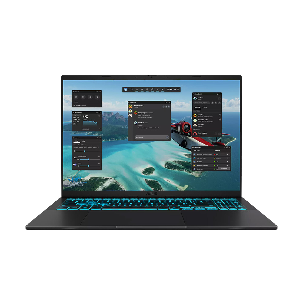 COMPUTADOR/ASUS V3607VH-RP058/CORE 7 240H/1TB SSD/16GB/RTX 5050 8G/16 WUXGA 144HZ/NO OS/BLACK MOUS