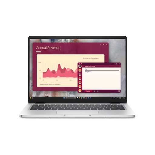 [2HWN3] COMPUTADOR PORTATIL DELL PRO 14 SILVER 2HWN3 14PULG FHD ULTRA 7 255U 16GB DDR5 5600 512GB W11PRO 3Y