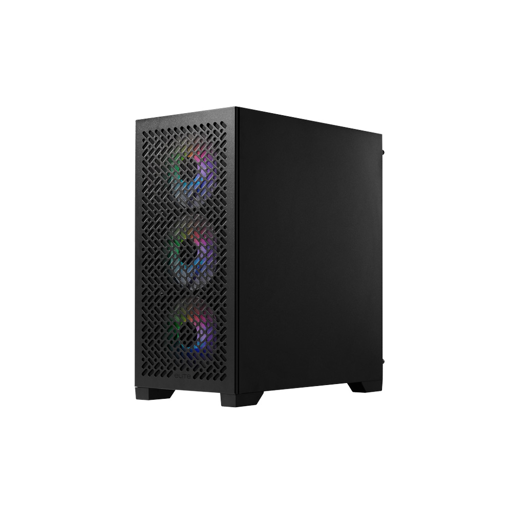 [E302-KGNN-S00] CASE COOLER MASTER/ELITE 302 BLACK MINI TOWER MICRO ATX 3X120MM ARGB USB TYPE C EN PANEL