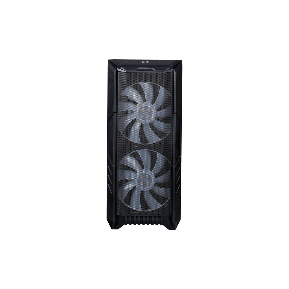 CASE COOLER MASTER/MID TOWER HAF 500 ATX USB TYPE C X2 ARGB FAN X1 BLACK