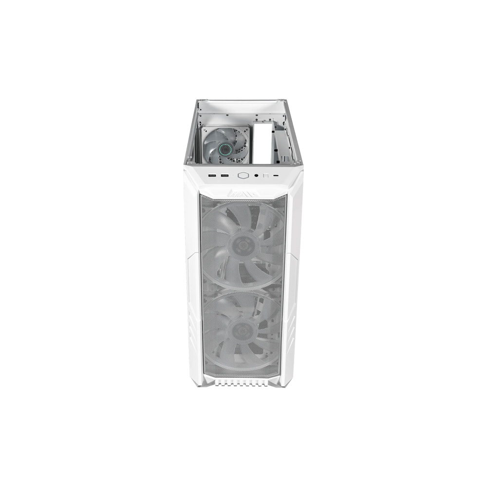 [H500-WGNN-S00] CASE COOLER MASTER/MID TOWER HAF 500 ATX USB TYPE C X2 ARGB FAN X1 WHITE