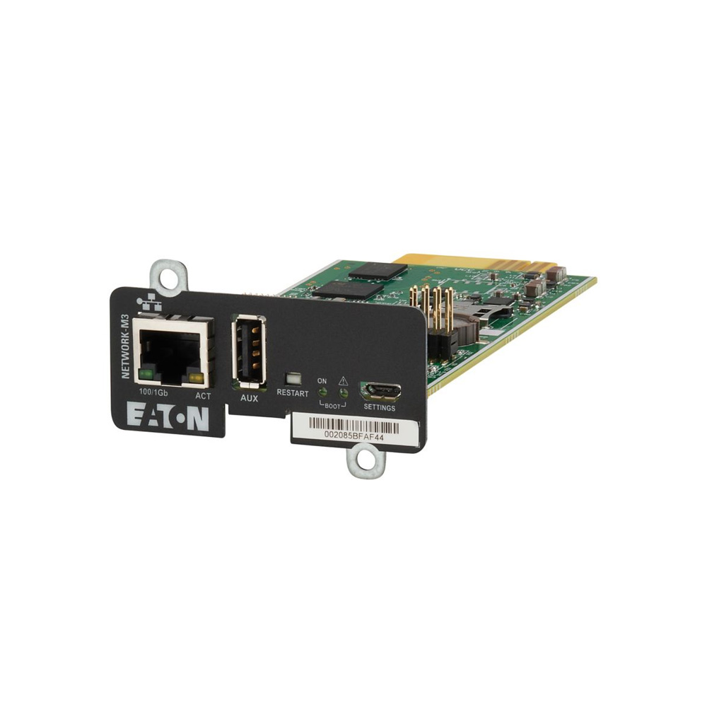 TARJETA TRIPP LITE SNMP NETWORK M3 MONITOREO DE UPS ONLINE 1GBPS RJ45 1Y