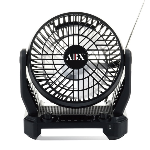 [RFX-30] PARLANTE AUDIOBOX/VENTILADOR PORTATIL RECARGABLE RFX-30 FM RADIO BLUETOOTH CARGA SOLAR