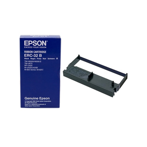 [ERC-32B] CINTA EPSON ERC-32B NEGRO TM-U675 TM-H6000