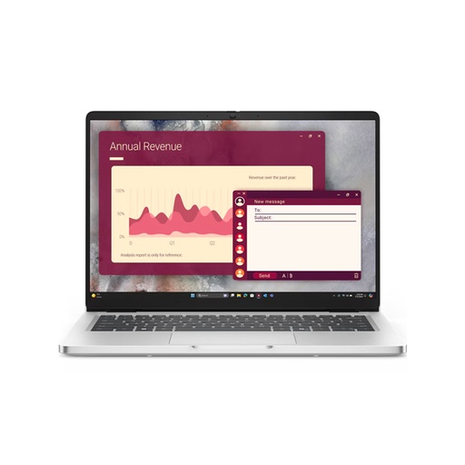[Y5C5C] COMPUTADOR PORTATIL DELL PRO 14 SILVER Y5C5C 14PULG FHD ULTRA 5 235U 16GB DDR5 5600 512GB W11PRO 3Y