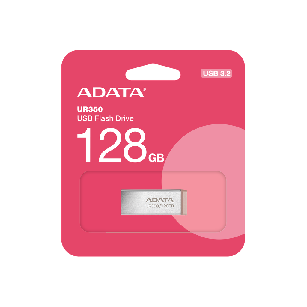 FLASHMEMORY ADATA/UR350 USB FLASH 128GB METAL USB 3.2 GEN1