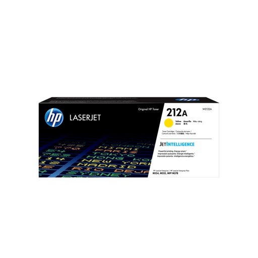 [W2122A] CONSUMIBLE/HPINC TONER HP 212A YELLOW 5500 PAG /M578DN W2122A