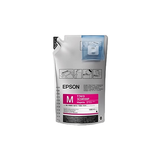 [T741320] TINTA EPSON 7413 MAGENTA ULTRACHROME F6200/F7200/F9200/F9370 6 LITROS C13T741320