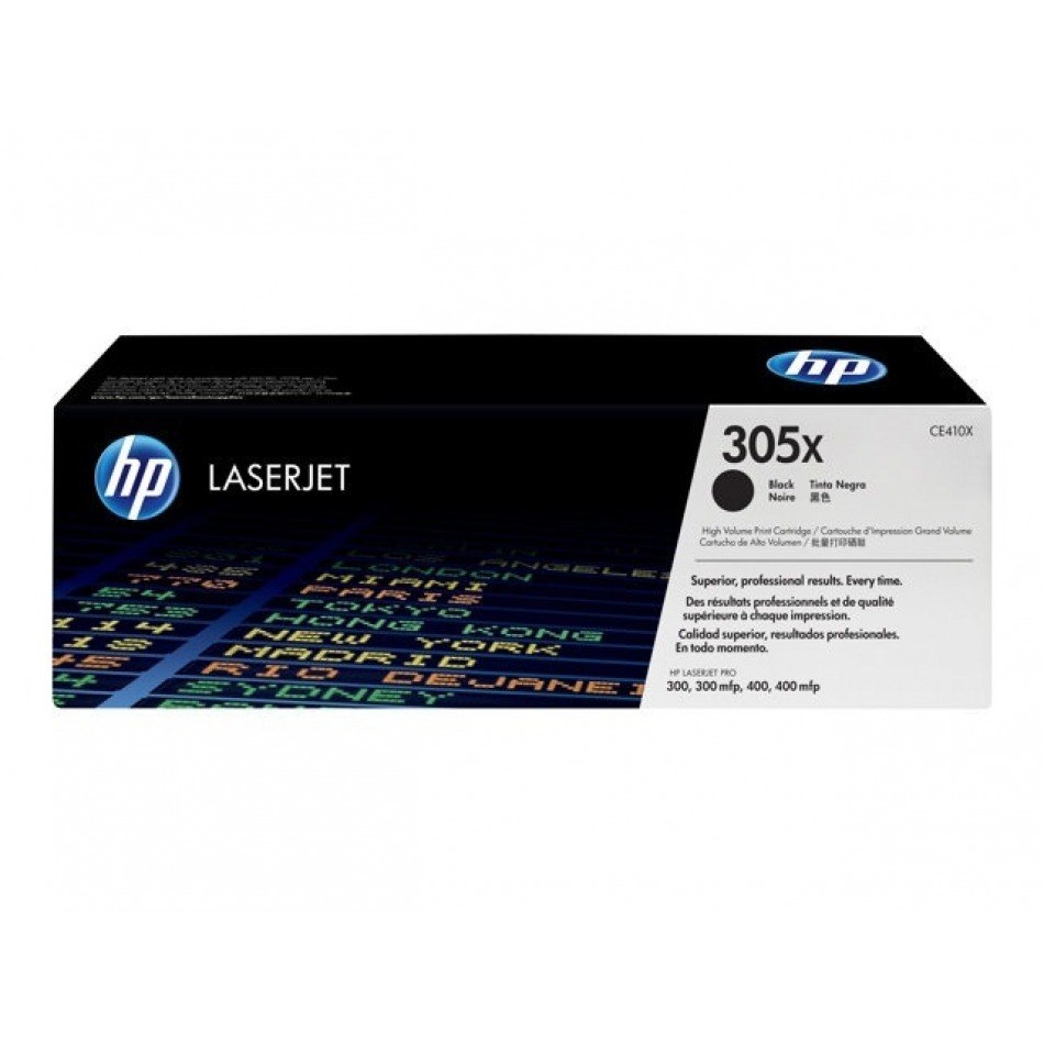 TONER HPINC 305X NEGRO LASERJET 375/475 4000 PAG CE410X