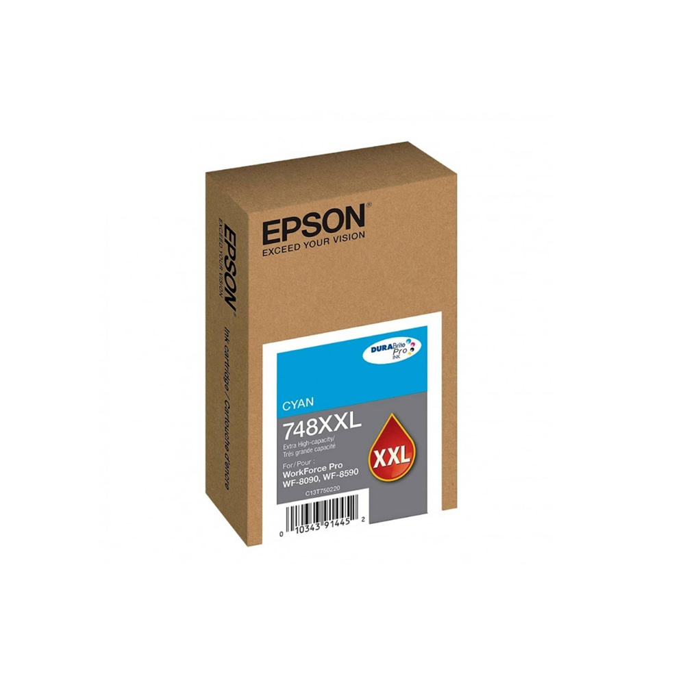 TINTA EPSON T748XXL CYAN WF6090/6590 7000 PAG T748XXL220-AL