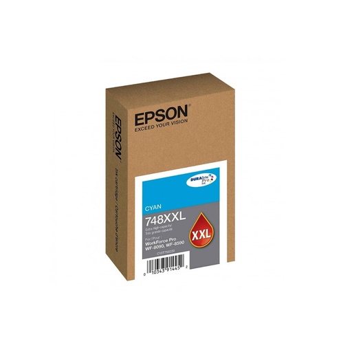 [T748XXL220-AL] TINTA EPSON T748XXL CYAN WF6090/6590 7000 PAG T748XXL220-AL