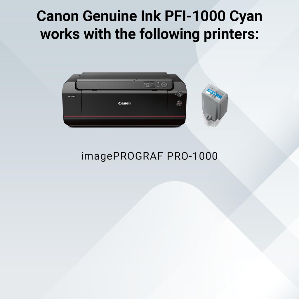 TINTA PFI-1000 CYAN 80ML IMAGEPROGRAF PRO-1000