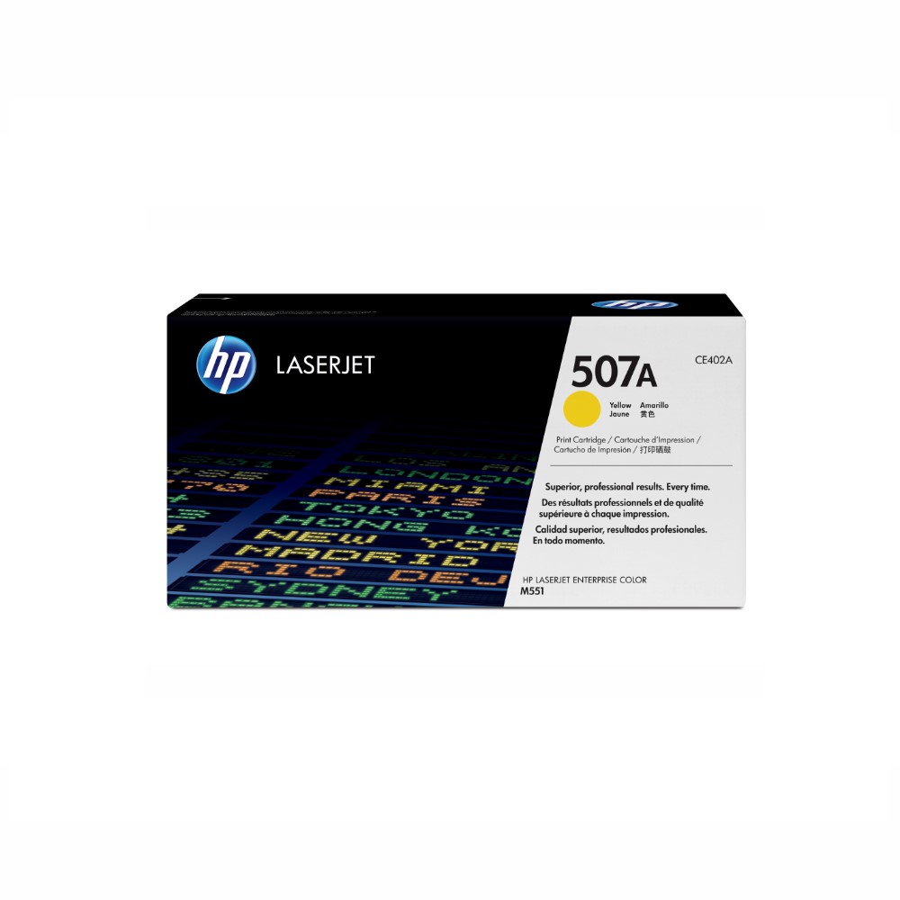 [CE402A] TONER HPINC 507A AMARILLO LASERJET M551 6000 PAG CE402A