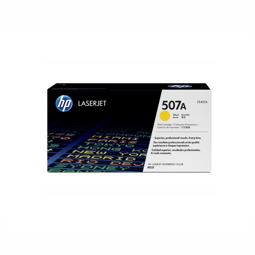 [CE402A] TONER HPINC 507A AMARILLO LASERJET M551 6000 PAG CE402A