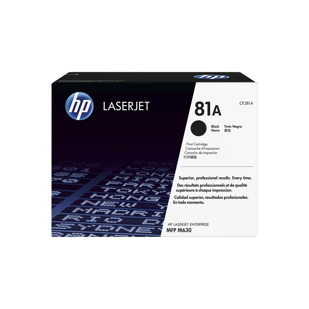 TONER HPINC 81A NEGRO LASERJET MFP630 10500 PAG CF281A