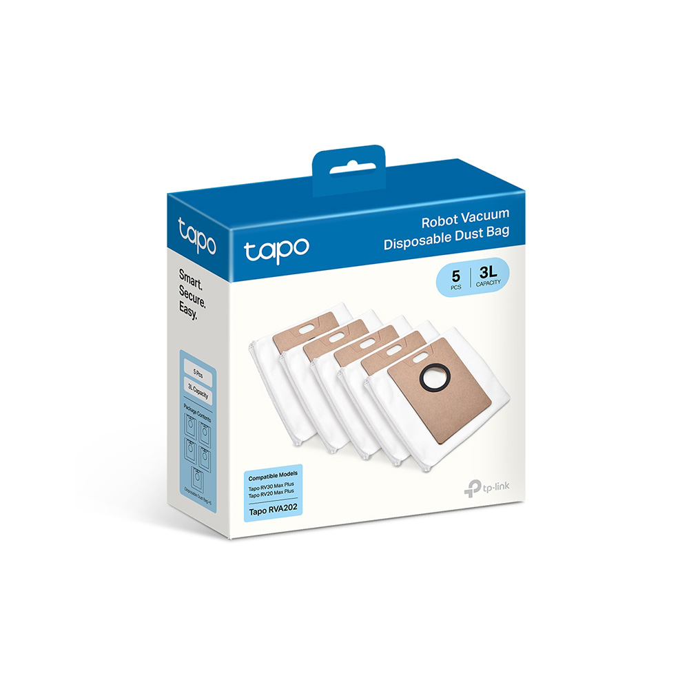 [TAPORVA202] ACCESORIO/TPLINK TAPO RVA202 BOLSA DE POLVO DESECHABLE PARA RV30 MAX PLUS Y RV20 MAX PLUS
