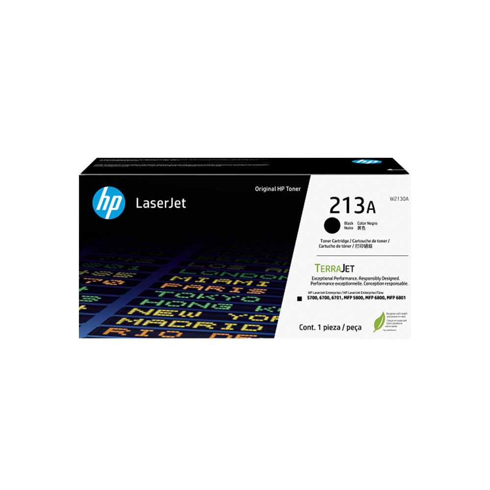 CONSUMIBLE/HPINC /TONER 213A NEGRO LASERJET 5700/5800/6700/6800 3500 PAG W2130A