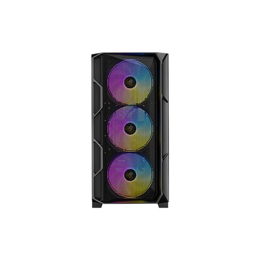 [AX1000ARGB] CASE ANTEC/AX1000 MID TOWER ARBG 3X140MM AT THE FRONT 1X140MM REAR 6PORT ARGB PWM FAN CONTROLLER