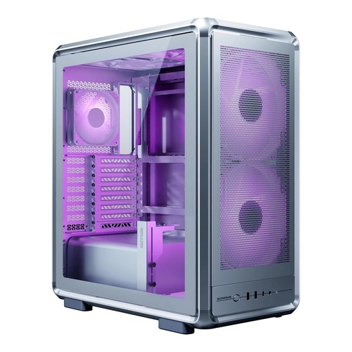 [MF500M-SHNN-S01] CASE COOLER MASTER/MID TOWER MASTERFRAME 500 MESH SILVER 2X200MM ARG FRONT 1X120MM REAR