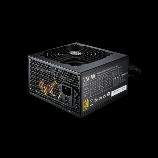 [MPX-7505-AFAG-BUS] FUENTE COOLER MASTER/ELITE GOLD 750W 80 PLUS GOLD MODULAR 24-PIN ATX