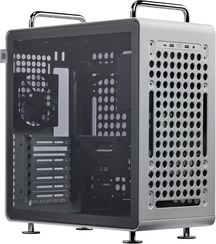 CASE COOLER MASTER/MID TOWER QUBE 540 STARDUST IRON 1X120MM REAR 2XUSB 3.2 TYPE A