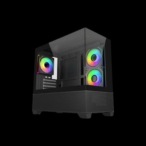 [E490-WHNN-S00] CASE COOLER MASTER/MINI TOWER ELITE 490 WHITE 1X120MM ARGB 2X120MM SIDE MOUNT