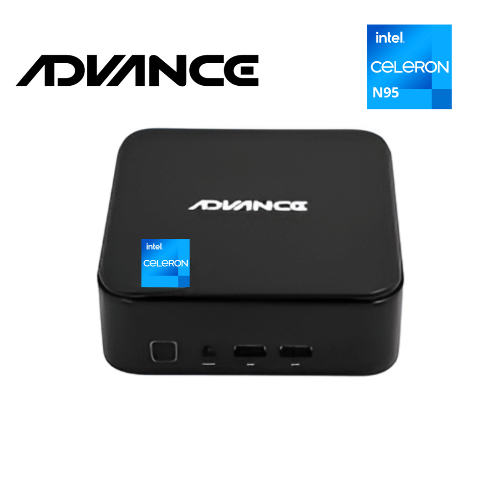 COMPUTADOR ADVANCE/MINI PC MP3155 CELERON N95 SODIMM DDR4 M.2 2280 NVME WIFI BT