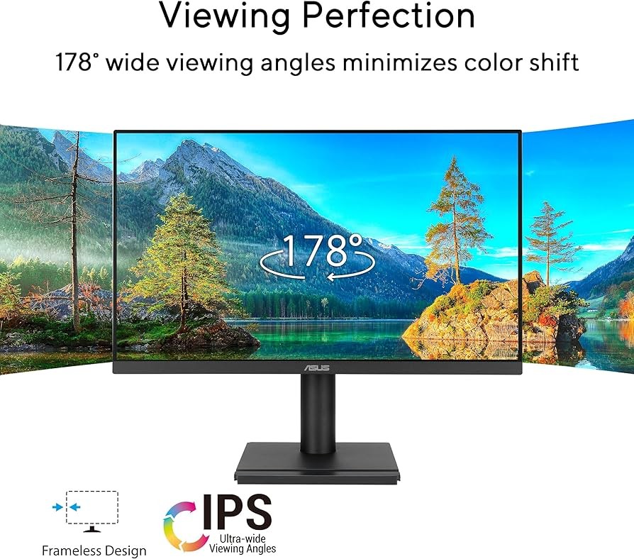 MONITOR ASUS/VA249QGS BUSINESS MONITOR 24PULG IPS FULL HD 1920X1080 120HZ D-PORT HDMI VGA USB