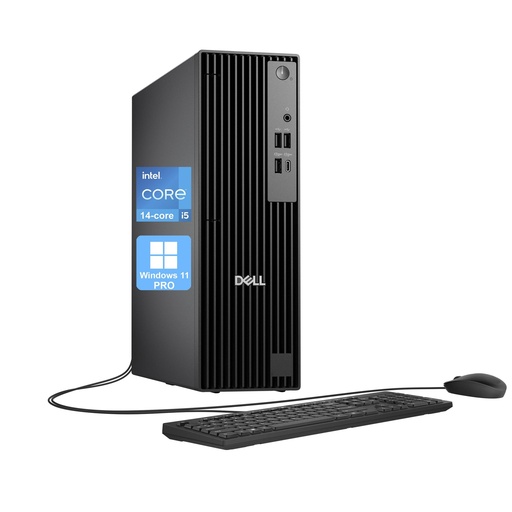 [YDHJD] COMPUTADOR DESKTOP DELL PRO SLIM QCS1250 SFF YDHJD ULTRA 7 265 16GB DDR5 5600 512GB WIFI W11PRO 3Y