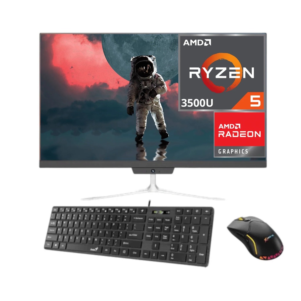 COMPUTADOR ENV/AIO R5-3500U 16GB 512 GB ALM SSD 23.8 PULG FHD/TECLADO Y MOUSE