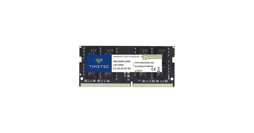 [76TT32NUS2R8-16GB] RAM/GENERICOS/-/ASIA TIMETEC DDR4 16GB 3200MHZ 260PINES SODIMM