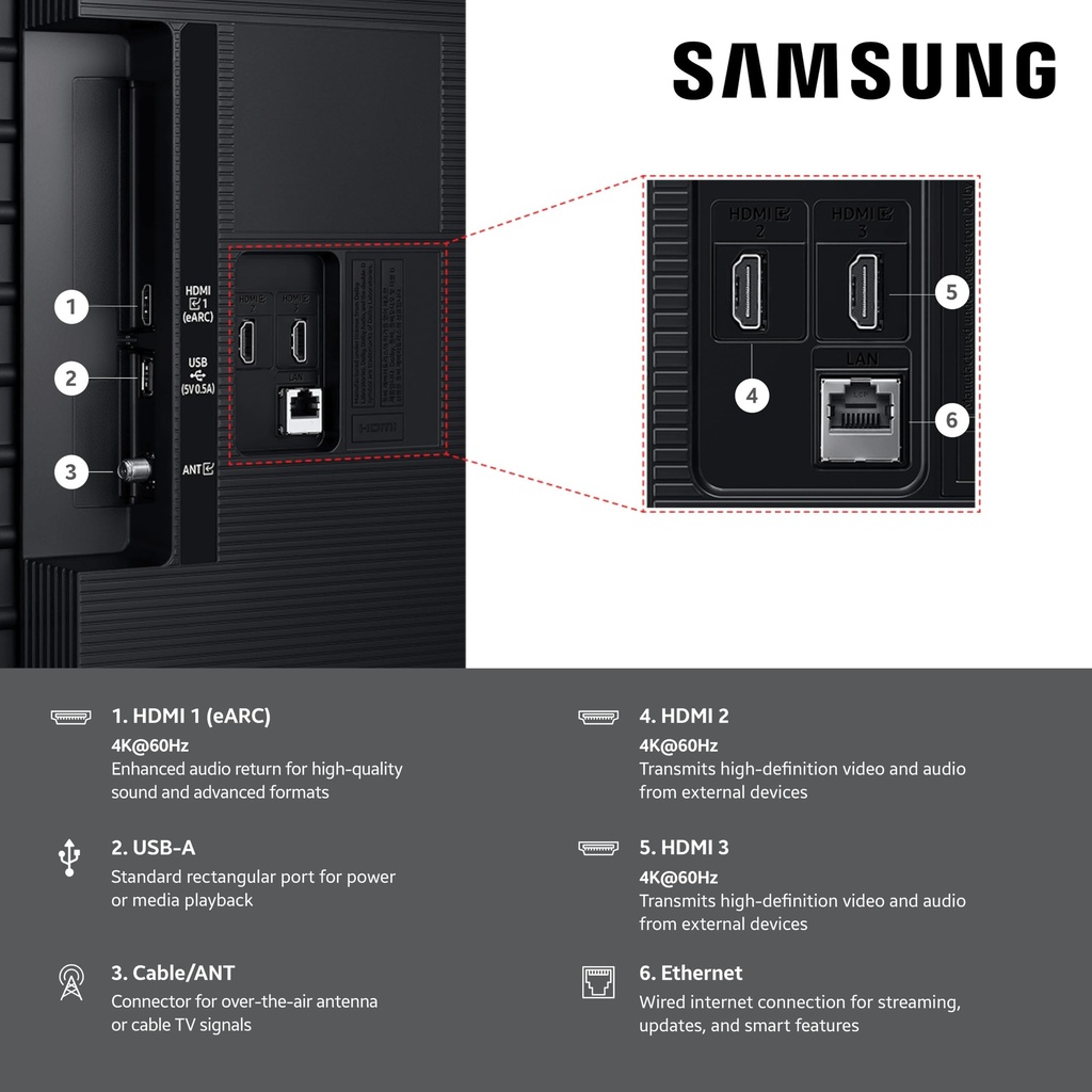 TELEVISOR SAMSUNG UN75U8000FPCZE 75 PULG SMART TV LED UHD 4K/ HDMI/USB/BLUETOOTH/WIFI